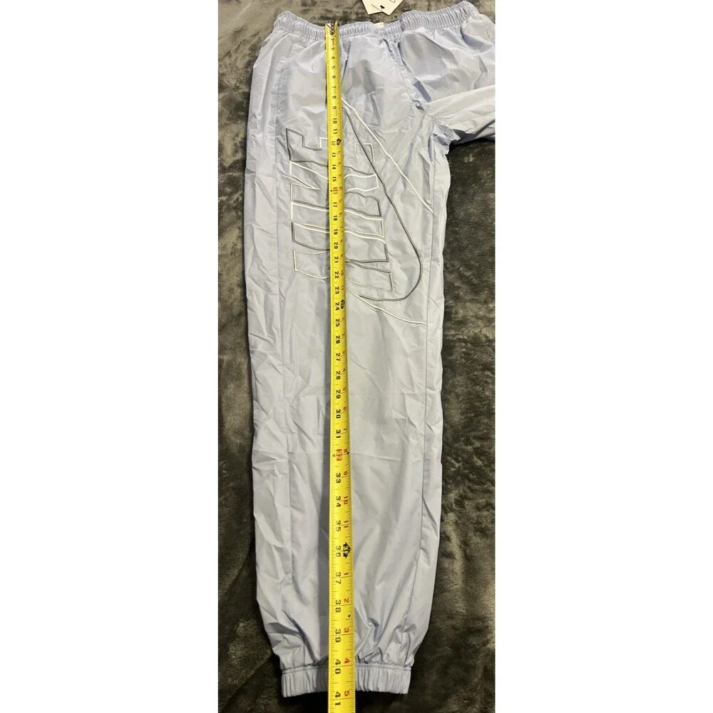 Medium Nike Club Woven Track Pants Jumbo Logo Mens DX0621-479 - Picture 9 of 10